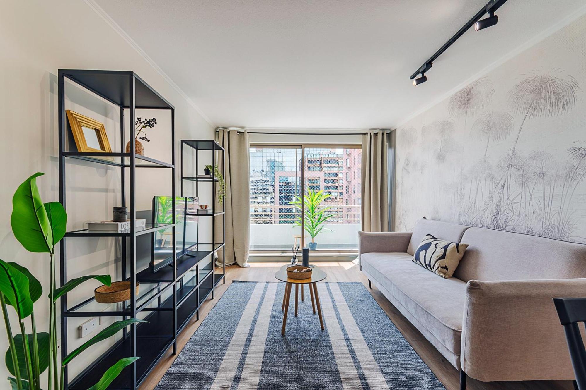Departamento Familiar Con Terraza En Providencia Santiago